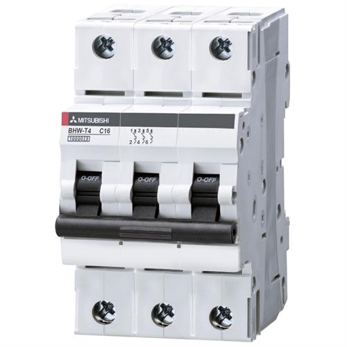 MCB MITSUBISHI 3P 16A 4.5kA ( BHW-T4 )